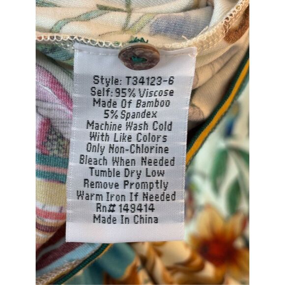 NWT Johnny Was FELIX TRAPEZE DRESS, Med $210 - Picture 5 of 8